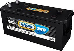 Аккумуляторная батарея 6СТ-240VL АКОМ EFB прав.