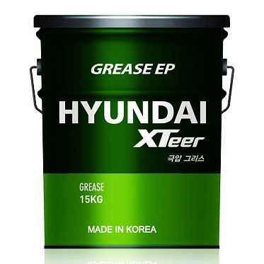 Литиевая смазка для подшипников HYUNDAI XTeer GREASE Moly EP 2 (15кг)