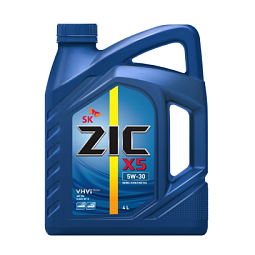 Моторное масло для легковых автомобилей ZIC X5 5W-30 (4л)