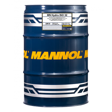 Гидравлическое масло MANNOL Hydro ISO 32 (60л.)