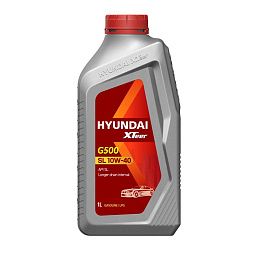 Моторное масло для легковых автомобилей HYUNDAI XTeer Gasoline G500 10W-40 SL (1л)