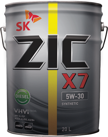 Моторное масло для легковых автомобилей ZIC X7 LS 10W-40 (20л)