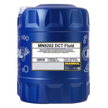 Трансмиссионное масло MANNOL 8202 DCT Fluid (20л.)