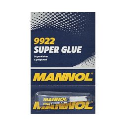 MANNOL 9922 Суперклей / SUPER GLUE (3гр.) (12шт./уп.)