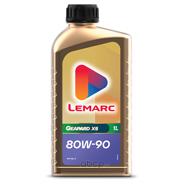 Трансмиссионное масло для МКПП LEMARC GEAPARD X5 80W-90 (1л)