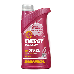 Моторное масло MANNOL Energy Ultra JP SAE 5W-20 (1л.)