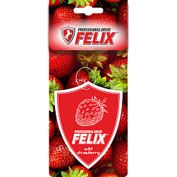 Ароматизатор бумаж. FELIX Wild Strawberry (Ароматная клубника)