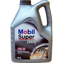 Моторное масло Mobil SUPER 2000 X1 10W-40 (кан5л)