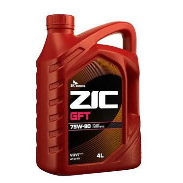 Масло для механических трансмиссий ZIC GFT 75W-90 (4л)
