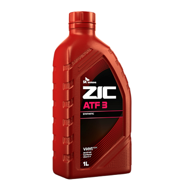 Масло для автоматических трансмиссий и ГУР ZIC ATF 3 (1л)