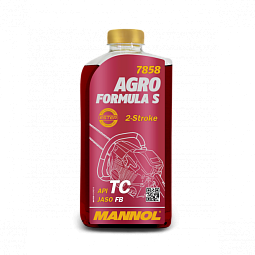 Масло для двухтакт. двиг. с/х техники MANNOL 7858 Agro Formula S (1л.)