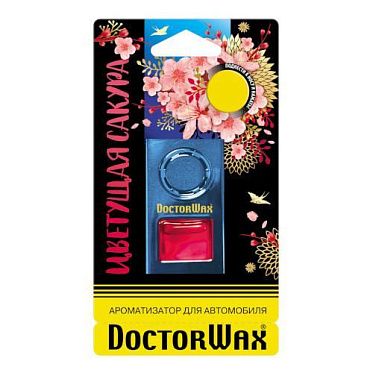 DoctorWax Ароматизатор воздуха на дефлектор обдува. Цветущая сакура