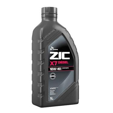 Моторное масло для легковых автомобилей ZIC X7 Diesel 10W-40 (1л)