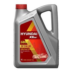 Моторное масло для легковых автомобилей HYUNDAI XTeer Gasoline Ultra Efficiency 5W-20 SP (4л)