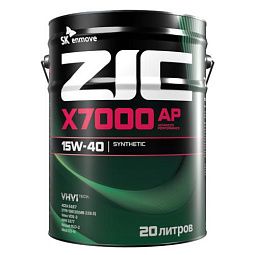 Моторное масло для коммерческого транспорта ZIC X7000 AP 15W-40 (20л)