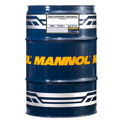 Масло для подвесных лодочных моторов MANNOL 7208  Outboard Universal (60л.)