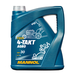 Масло для сельхоз.техники MANNOL 7203 4-Takt AGRO SAE 30 (4л.)