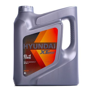 Трансмиссионное масло универсальное HYUNDAI XTeer Gear Oil-4 75W-90 (4л)