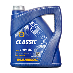 Моторное масло MANNOL CLASSIC SAE 10W-40 (4л.)