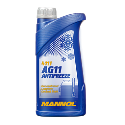 MANNOL Антифриз/Antifreeze AG11 Longterm Синий (1л)