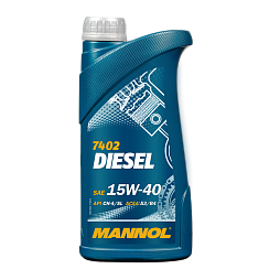 Моторное масло MANNOL Diesel SAE 15W-40 (1л.)