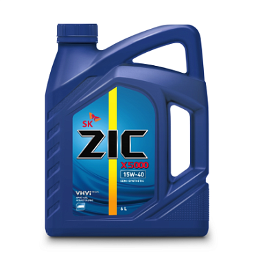 Моторное масло для коммерческого транспорта ZIC X5000 15W-40 (6л)