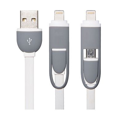 ZIPOWER Кабель Micro USB/Lightning