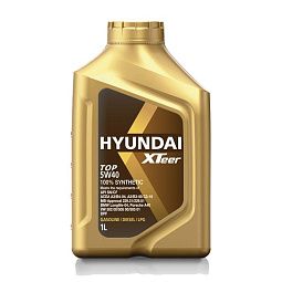 Моторное масло для легковых автомобилей HYUNDAI XTeer TOP 5W-40 (4л)