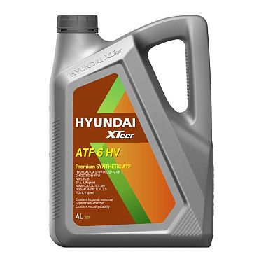Трансмиссионное масло для АКПП HYUNDAI XTeer ATF 6 (4л)