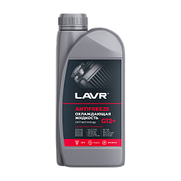 LAVR Охлаждающая жидкость Antifreeze G12+ -40°С (1кг)