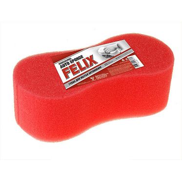 Губка для мойки автомобиля FELIX (восьмерка)