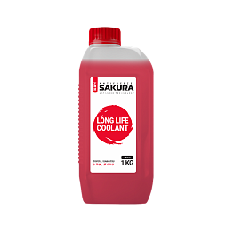 Антифриз Sakura red (1кг)