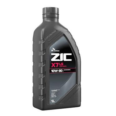 Моторное масло для легковых автомобилей ZIC X7 LS 10W-30 (1л)