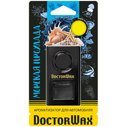 DoctorWax Ароматизатор воздуха на дефлектор обдува. Морская прохлада
