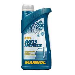 MANNOL Антифриз/Antifreeze AG13 Hightec Зеленый (1л)