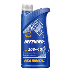 Моторное масло MANNOL Defender SAE 10W-40 (1л.)