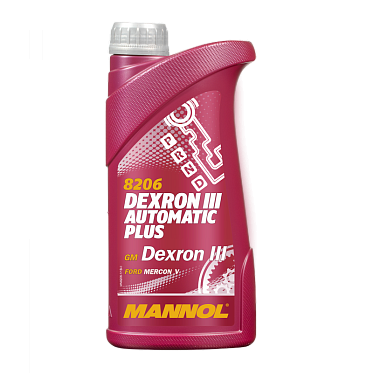 Трансмиссионное масло MANNOL ATF DEXRON III Automatic Plus (1л.)