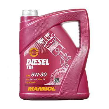 Моторное масло MANNOL Diesel TDI SAE 5W-30 (5л.)