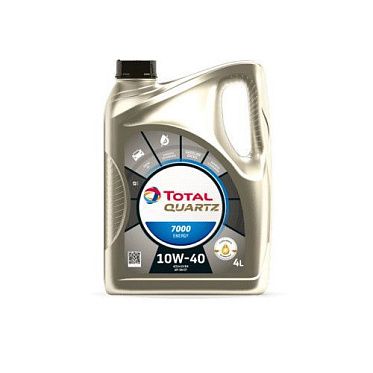 Моторные масла для легковых автомобилей TOTAL QUARTZ 7000 ENERGY 10W-40 (SN)  (4л)