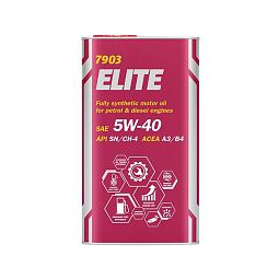 Моторное масло MANNOL ELITE SAE 5W-40 (4л.) Metal