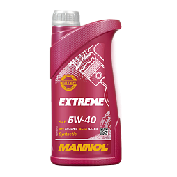 Моторное масло MANNOL Extreme SAE 5W-40 (1л.)