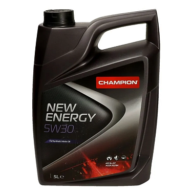 Моторное масло для легковых автомобилей CHAMPION NEW ENERGY 5W-30 (5л)