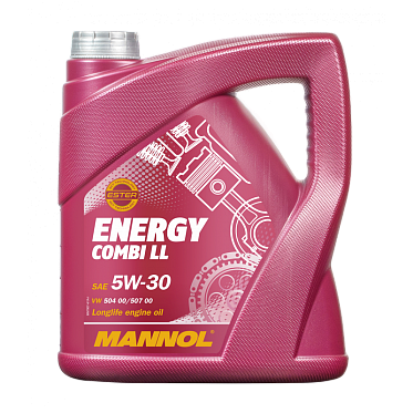 Моторное масло MANNOL Energy Combi LL SAE 5W-30 (4л.)