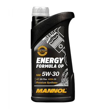 Моторное масло MANNOL 7701 Energy Formula OP 5W-30 (1л.)