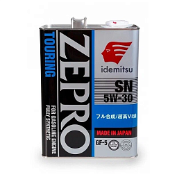 Моторное масло для легковых автомобилей IDEMITSU ZEPRO TOURING SN 5W-30  (4л)