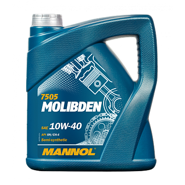 Моторное масло MANNOL MOLIBDEN 10W-40 (4л.)