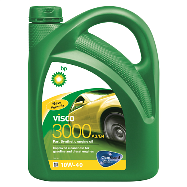Моторные масла для легковых автомобилей BP Visco 3000 A3/B4 10W-40  (4л)