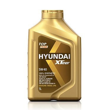 Моторное масло для легковых автомобилей HYUNDAI XTeer TOP Prime 5W-40 (4л)