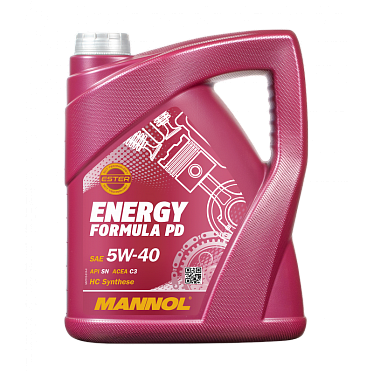 Моторное масло MANNOL Energy Formula PD SAE 5W-40 (5л.)
