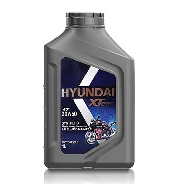 Масло для четырехтактных двигателей HYUNDAI XTeer 4T 20W-50 (1,2л)